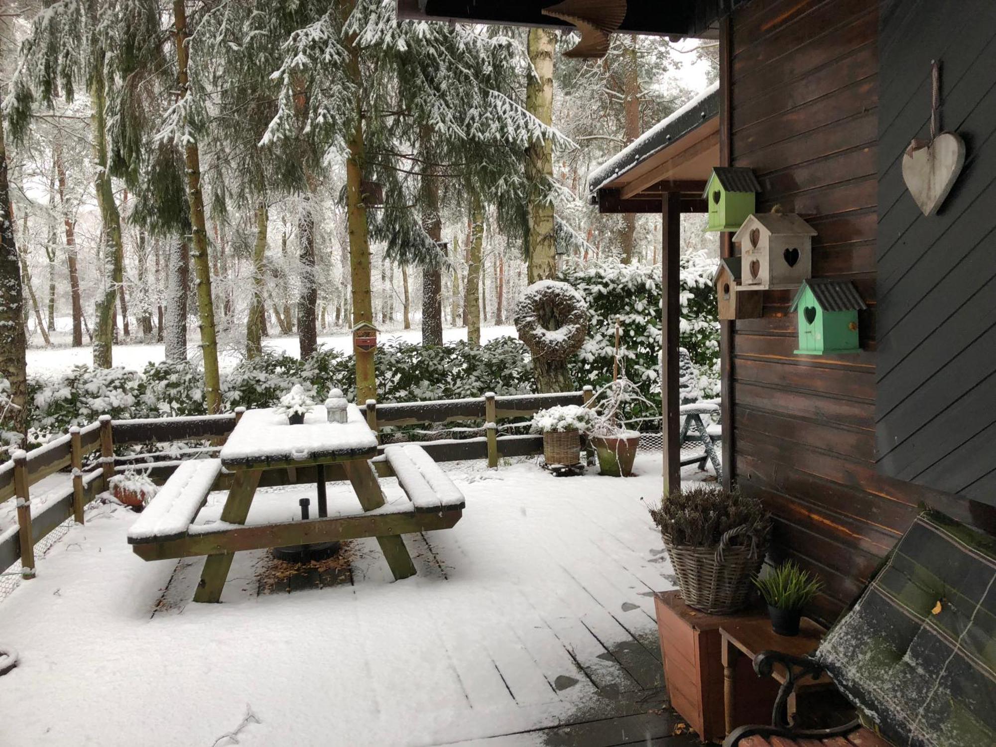 Chalet Luxe Free Wifi en Netflix Zutendaal Exterior foto